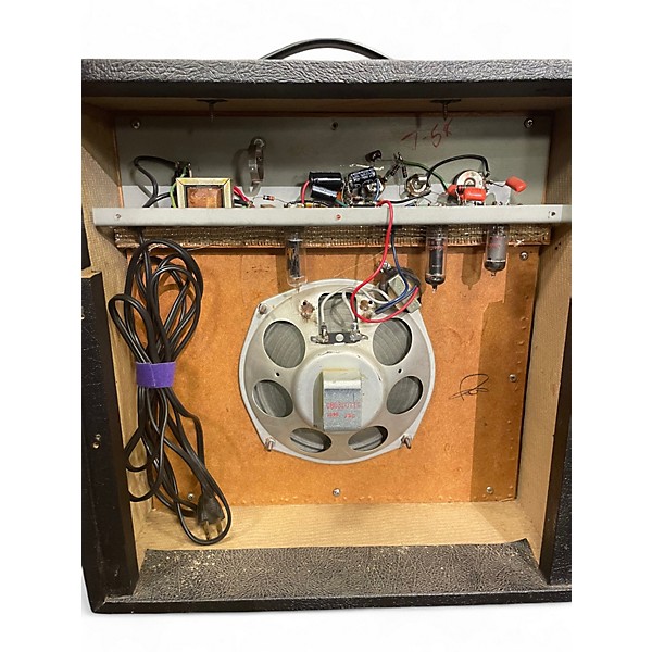 Vintage 1960s Sears Silvertone 1459 Tube Guitar Combo Amp