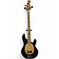 Used Sterling by Music Man pete wentz signature stingray Black Electric Bass Guitar thumbnail