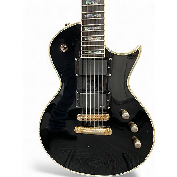 Used ESP LTD EC1000 Black Solid Body Electric Guitar