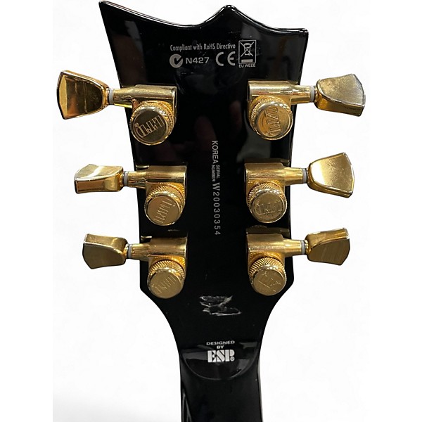 Used ESP LTD EC1000 Black Solid Body Electric Guitar