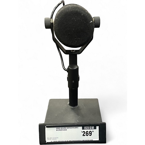 Used Shure SM7B Dynamic Microphone