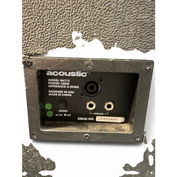 Used Acoustic BN115 Bass Cabinet