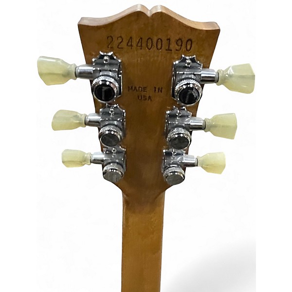 Used 2020 Gibson Les Paul Tribute Satin Honey Burst Solid Body Electric Guitar