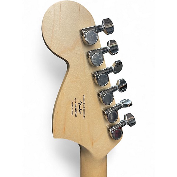 Used Squier Bullet Mustang HH Blue Solid Body Electric Guitar