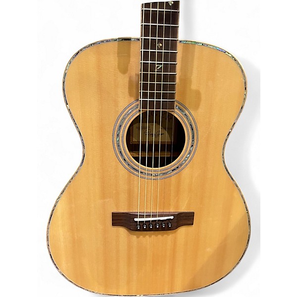 Used Zager ZAD-9000M/N Natural Acoustic Guitar