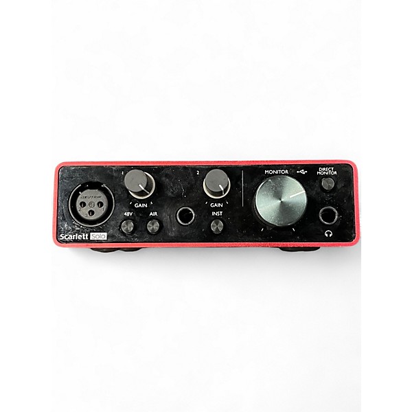Used Focusrite Scarlett Solo Gen 3 Audio Interface