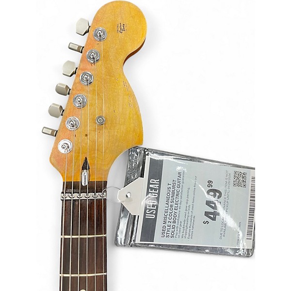 Used Miscellaneous T style 2 Color Sunburst Solid Body Electric Guitar