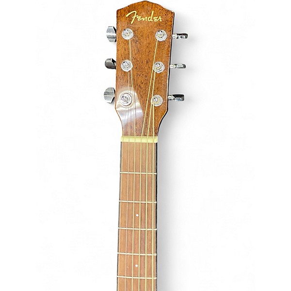 Used Fender CD60 Dreadnought Natural Acoustic Guitar