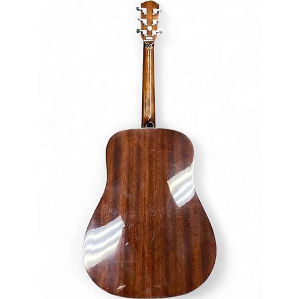 Used Fender CD60 Dreadnought Natural Acoustic Guitar