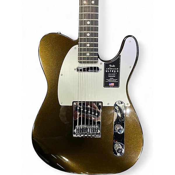 Used Fender American Ultra II Telecaster texas tea Solid Body Electric Guitar
