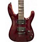 Used Jackson JS32TQ Dinky Red Solid Body Electric Guitar