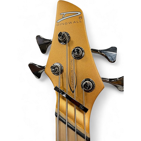 Used Dingwall Adam "Nolly" Getgood NG3 Matte Gold Electric Bass Guitar