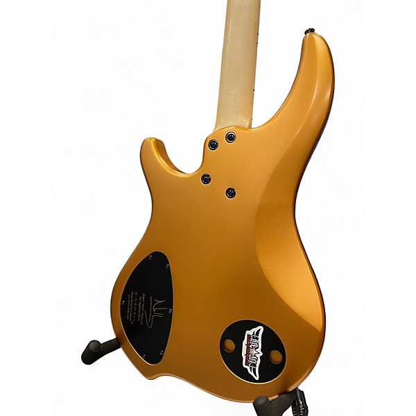 Used Dingwall Adam "Nolly" Getgood NG3 Matte Gold Electric Bass Guitar