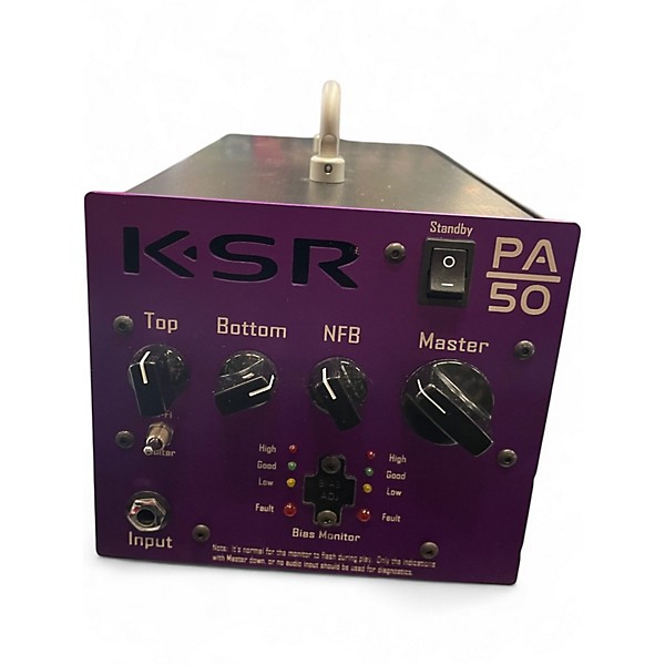 Used Ksr PA50 Tube Guitar Amp Head