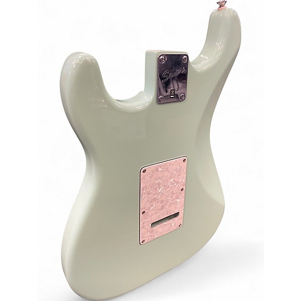 Used Squier Vintage Modified Stratocaster Surf Green Solid Body Electric Guitar