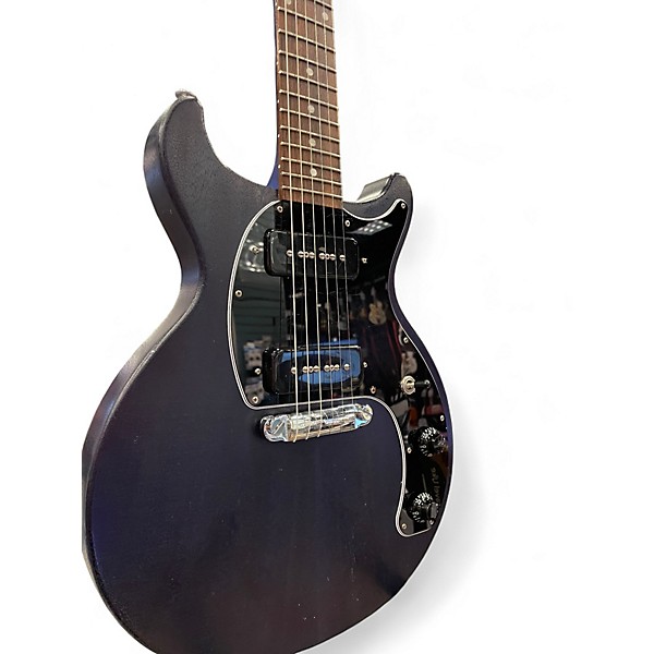 Used 2019 Gibson LES PAUL TRIBUTE DC Blue Solid Body Electric Guitar