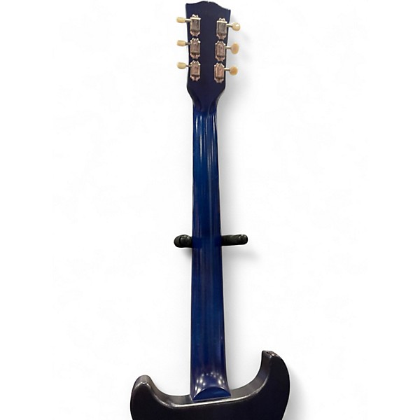 Used 2019 Gibson LES PAUL TRIBUTE DC Blue Solid Body Electric Guitar