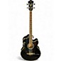 Used Ibanez AEB5E Black Acoustic Bass Guitar thumbnail
