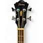 Used Ibanez AEB5E Black Acoustic Bass Guitar