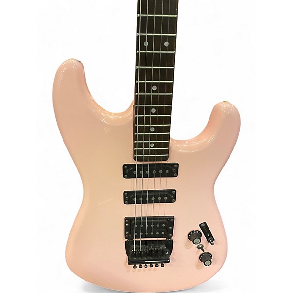 Used B.C. Rich ST3 Shell Pink Solid Body Electric Guitar