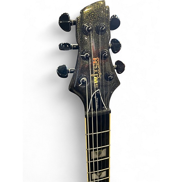 Used Switch VIBRACELL GREEN SPARKLE Solid Body Electric Guitar