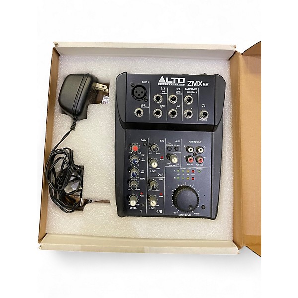 Used Alto ZMX52 5-Channel Unpowered Mixer