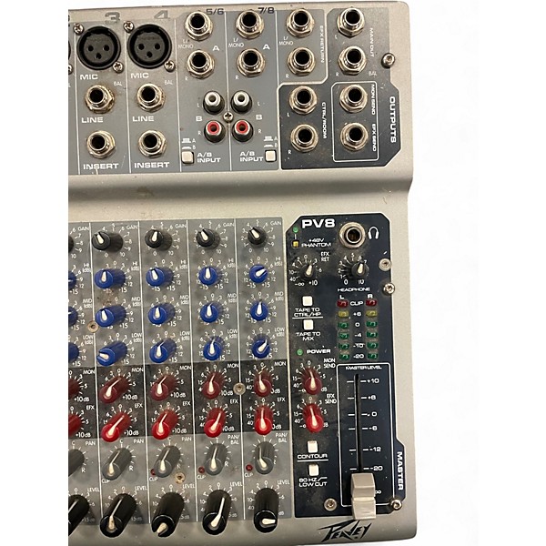 Used Peavey PV8 Unpowered Mixer