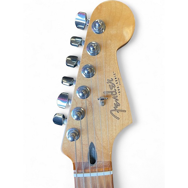 Used Fender Duo Sonic HS Alpine White Solid Body Electric Guitar