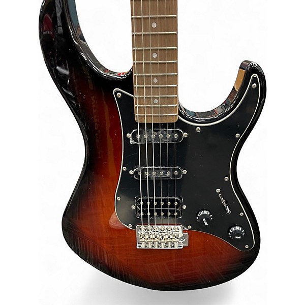 Used Yamaha Pacifica 2 Color Sunburst Solid Body Electric Guitar