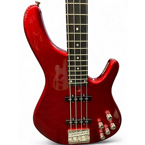 Used Tagima  CLASSIC SERIES Candy Apple Red Electric Bass Guitar