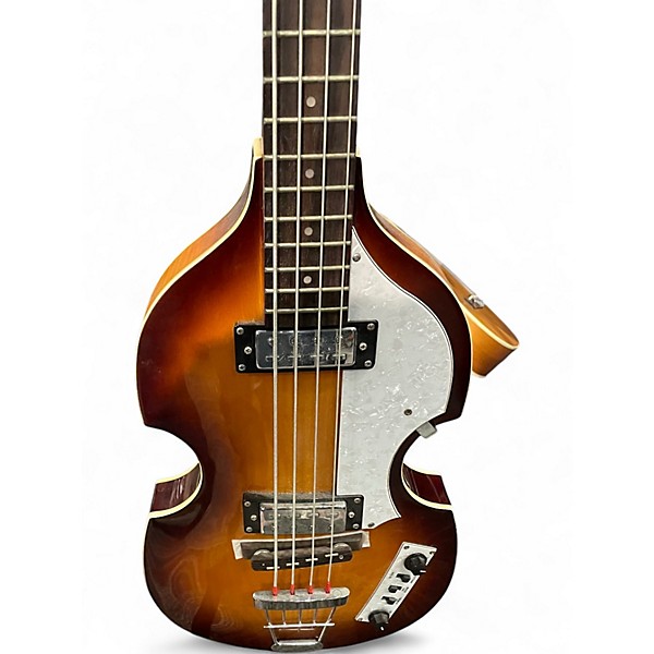 Used Hofner B BASS HI SERIES SUNBURST  Electric Bass Guitar