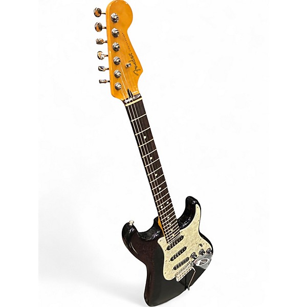 Used Fender 70th Anniversary stratocastor Nebula Solid Body Electric Guitar