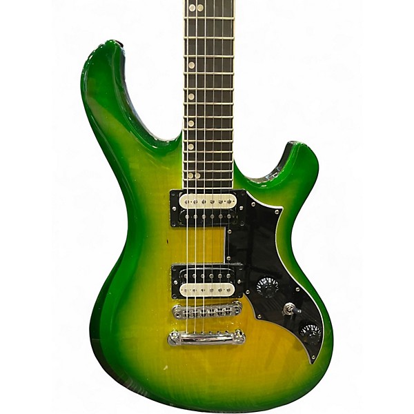 Used Gibson VICTORY FIGURED IGUANA BURST Solid Body Electric Guitar