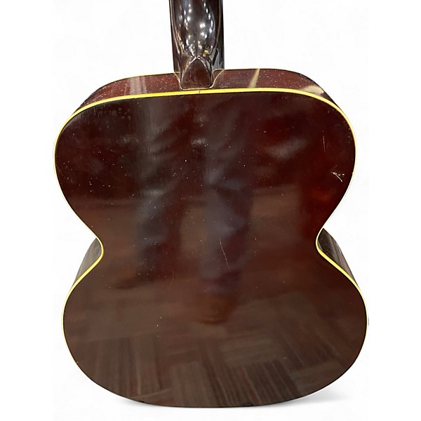 Vintage 1950s Silvertone K22 2 Color Sunburst Acoustic Guitar