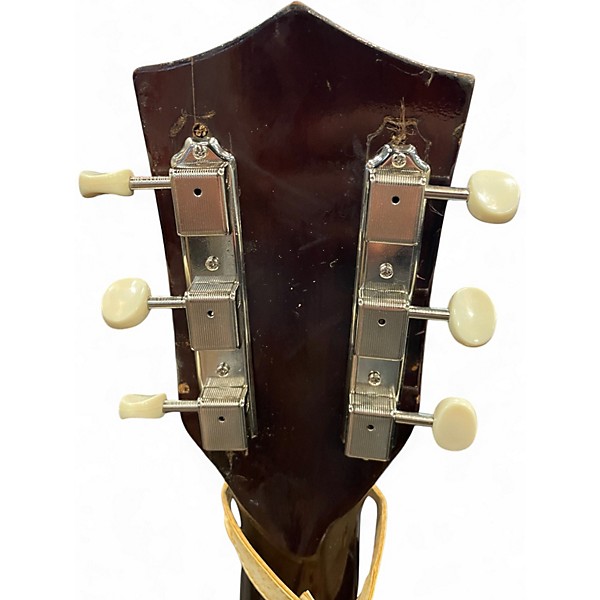 Vintage 1950s Silvertone K22 2 Color Sunburst Acoustic Guitar