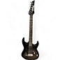 Used Ibanez GRX70QA Trans Black Solid Body Electric Guitar thumbnail