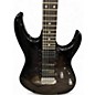 Used Ibanez GRX70QA Trans Black Solid Body Electric Guitar