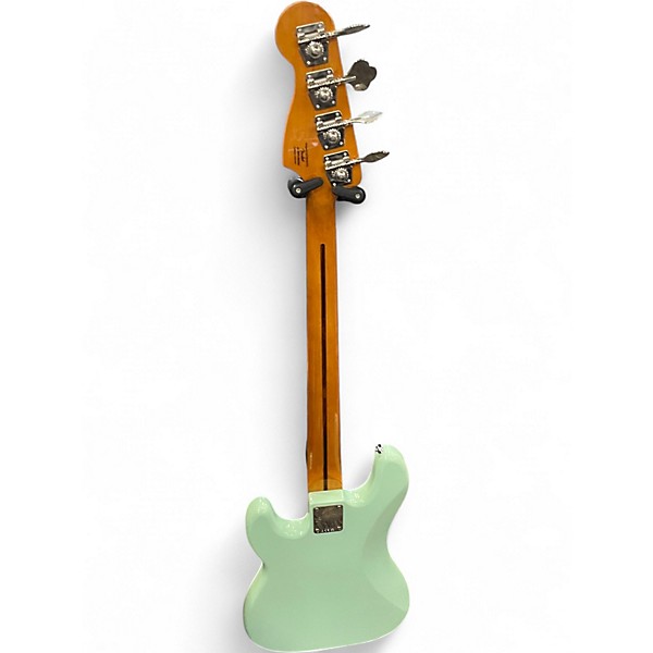 Used Squier Classic Vibe 1970S Precision Bass Surf Green Electric Bass Guitar