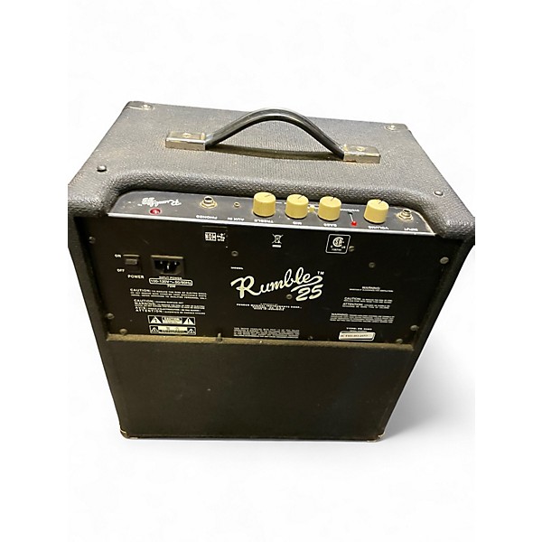 Used Fender Rumble 25 25W 1x8 Bass Combo Amp