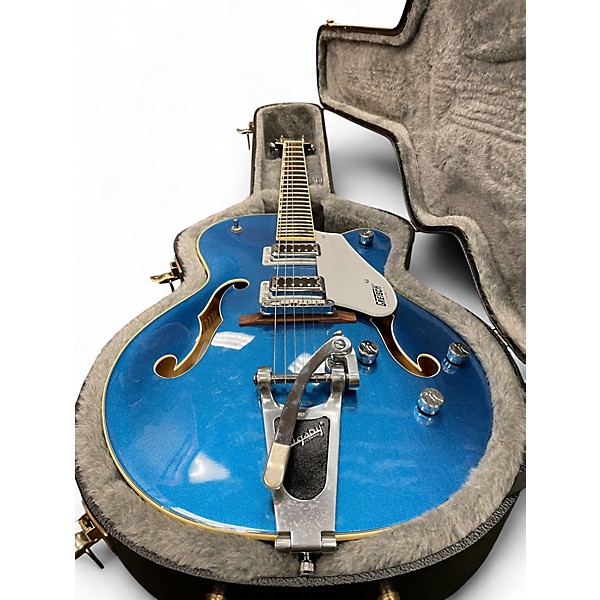 Used Gretsch Guitars G5420T Electromatic Electron Blue Metallic Hollow Body Electric Guitar