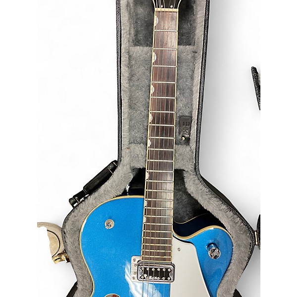 Used Gretsch Guitars G5420T Electromatic Electron Blue Metallic Hollow Body Electric Guitar