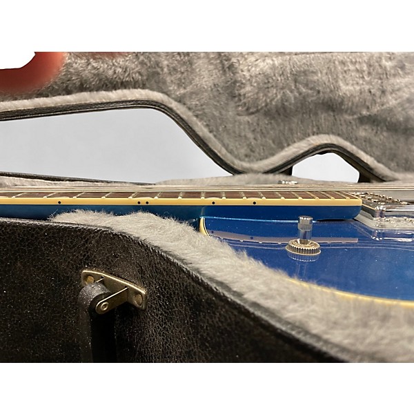 Used Gretsch Guitars G5420T Electromatic Electron Blue Metallic Hollow Body Electric Guitar