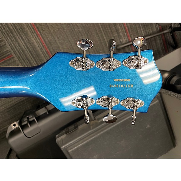 Used Gretsch Guitars G5420T Electromatic Electron Blue Metallic Hollow Body Electric Guitar
