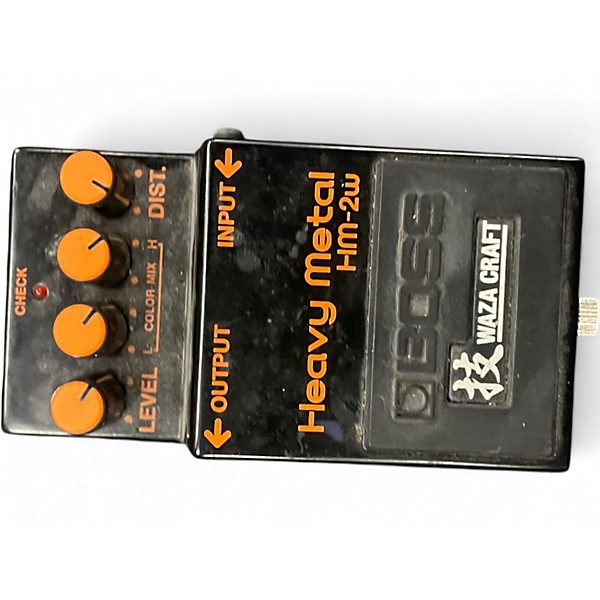 Used BOSS HM2W HEAVY METAL Effect Pedal