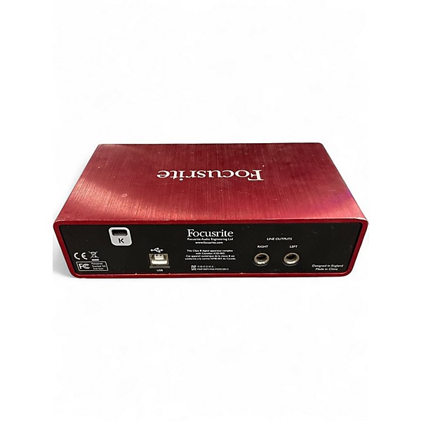 Used Focusrite Scarlett 2i2 Gen 2 Audio Interface