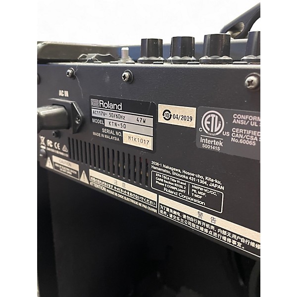 Used BOSS Katana KTN50 50W 1X12 Guitar Combo Amp