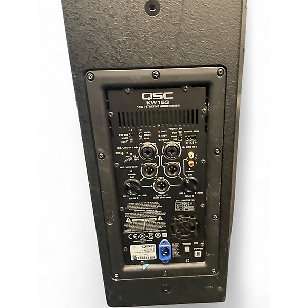 Used QSC KW153 15in 3-Way Powered Speaker