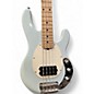 Used Sterling by Music Man Stingray Short Scale Sonic Blue Electric Bass Guitar