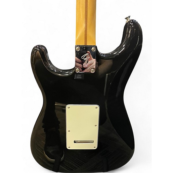 Used Fender Player Stratocaster Black Solid Body Electric Guitar