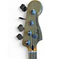 Used Fender Player Plus Active Precision Bass silver smoke Electric Bass Guitar